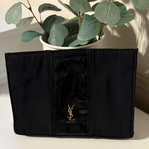 Yves Saint Laurent Black Cosmetic Bag